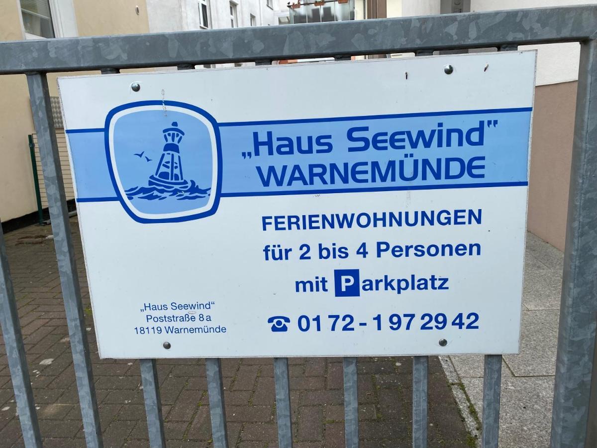 Haus Seewind Warnemuende Rostock Bagian luar foto